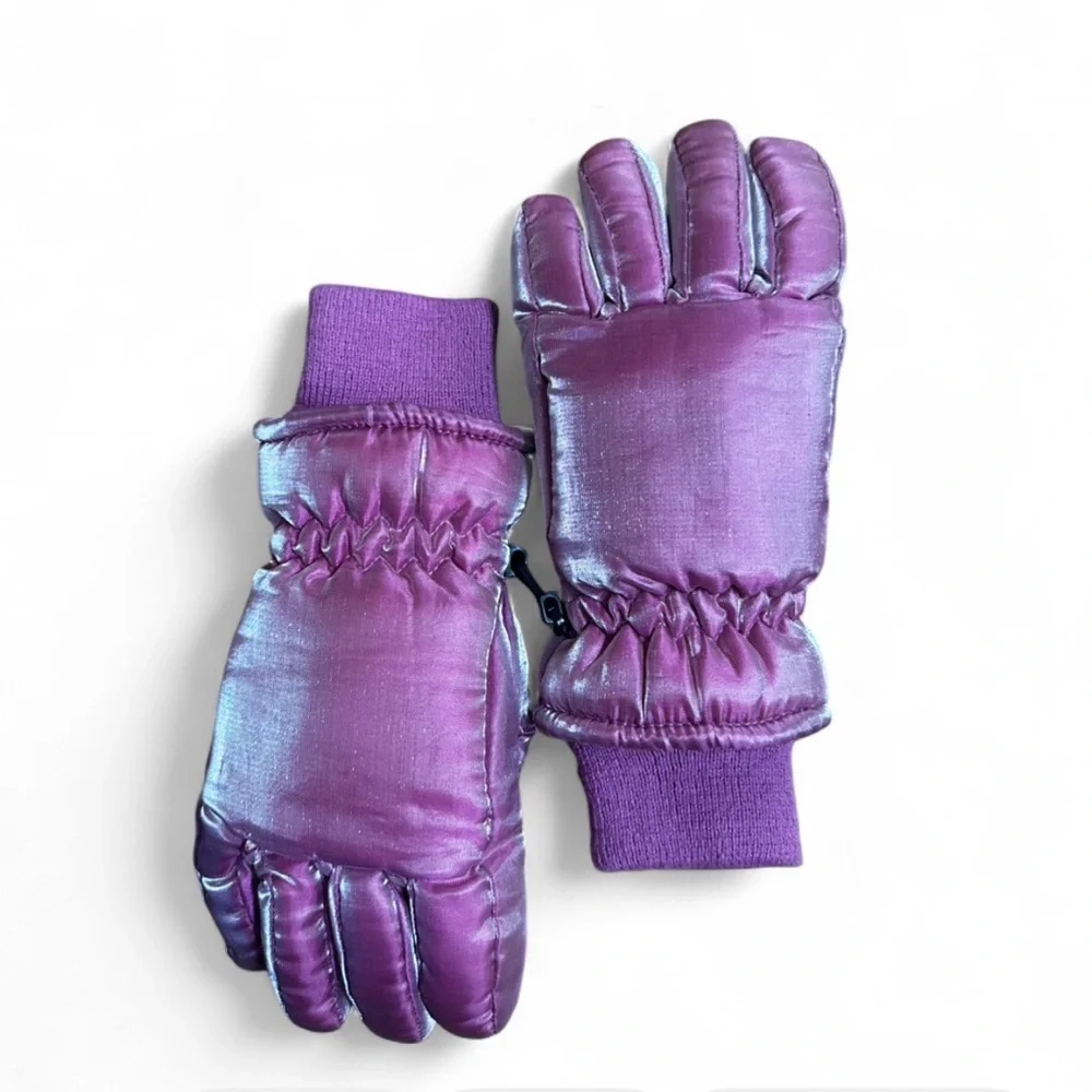 Target Girls Pink Winter Ski Gloves